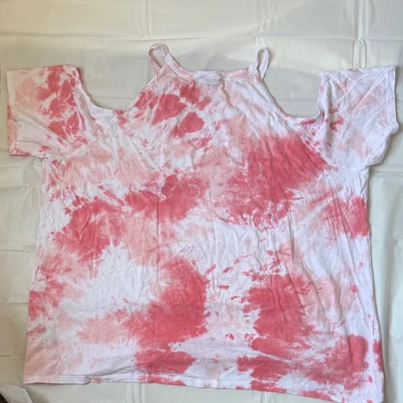 Torrid Cold Shoulder T-shirt “feeling good” size 3 - Picture 3 of 5